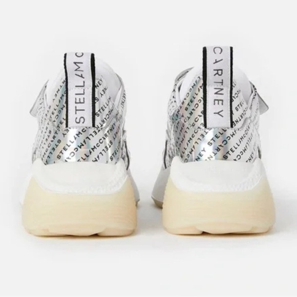 Stella McCartney Shoes - Stella McCartney Eclypse Holographic Logo Sneakers Womens 37/US6.5-7 EUC $871